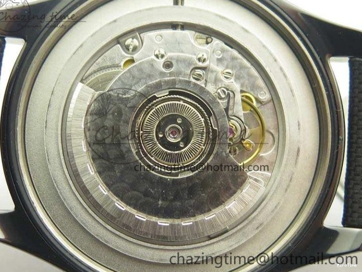 MIROTIME 0406 HighQuality Mark XVIII LAUREUS IW324703 Black Ceramic MKF Best Edition On Black Nylon Strap A 7218